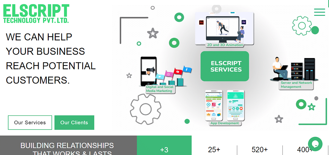 Managed IT and Digital Marketing - Elscript Technology cover